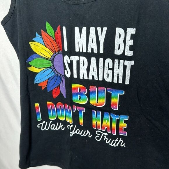 Port & Company Graphic Tank Top. Size Medium. - Picture 2 of 5